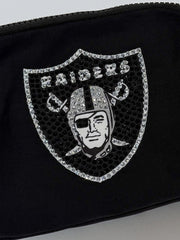 Logo Belt Bag with Rhinestones