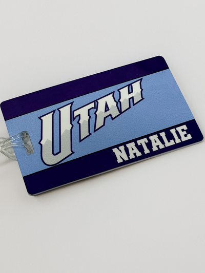 Luggage Tag - Runway Stripe