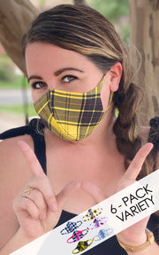 AS IF 6-Pack Fashion Mask