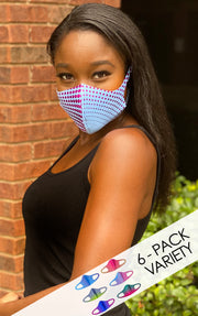 MOTION 6-Pack Fashion Mask