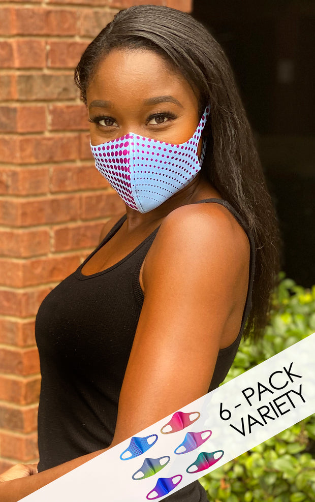 MOTION 6-Pack Fashion Mask