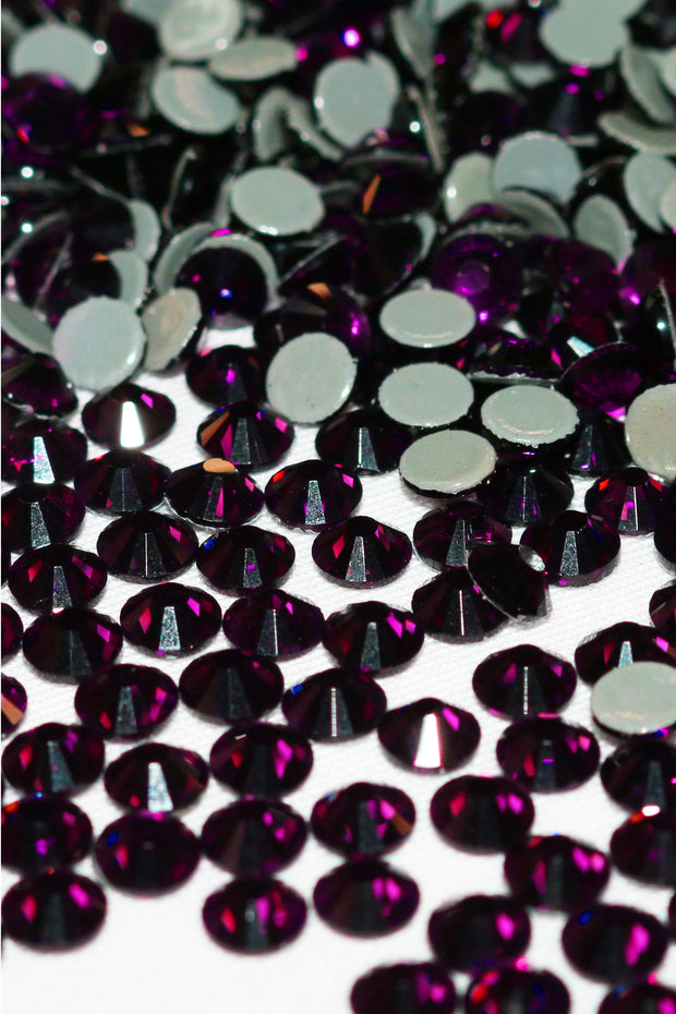 Plum Rhinestones 16SS