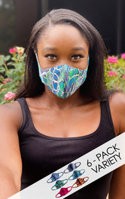 SKINS 6-Pack Fashion Mask